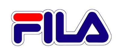 斐乐体育表示"fila"商标经设计,在颜色上采用独特的蓝,红组合,以及