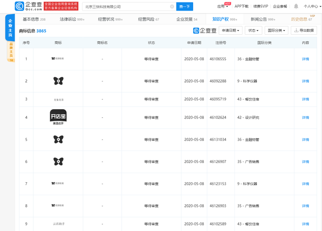 美团版“花呗”问世，企查查显示相关商标已申请注册